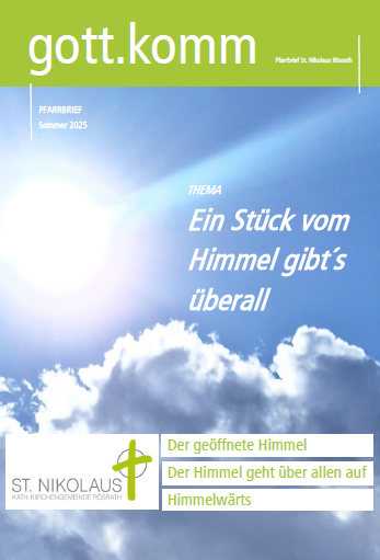 gott.komm Sommer 2025 (c) St. Nikolaus Rösrath