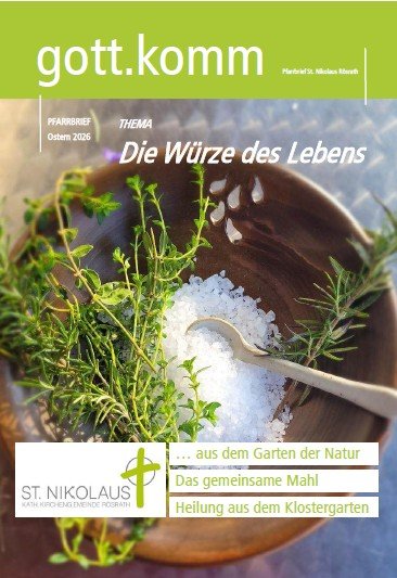 gott.komm Weihnachten 2025 (c) St. Nikolaus Rösrath