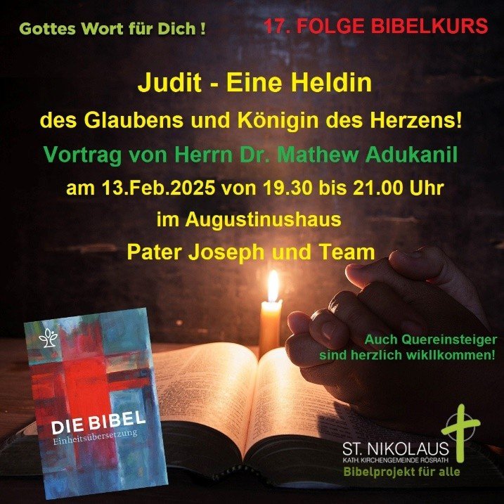 Bibelprojekt 17. Folge (c) Kath. Kirchengemeinde St. Nikolaus Rösrath