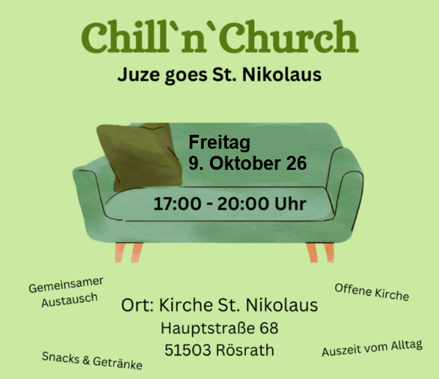Chill'n'Church (c) Juze Rösrath