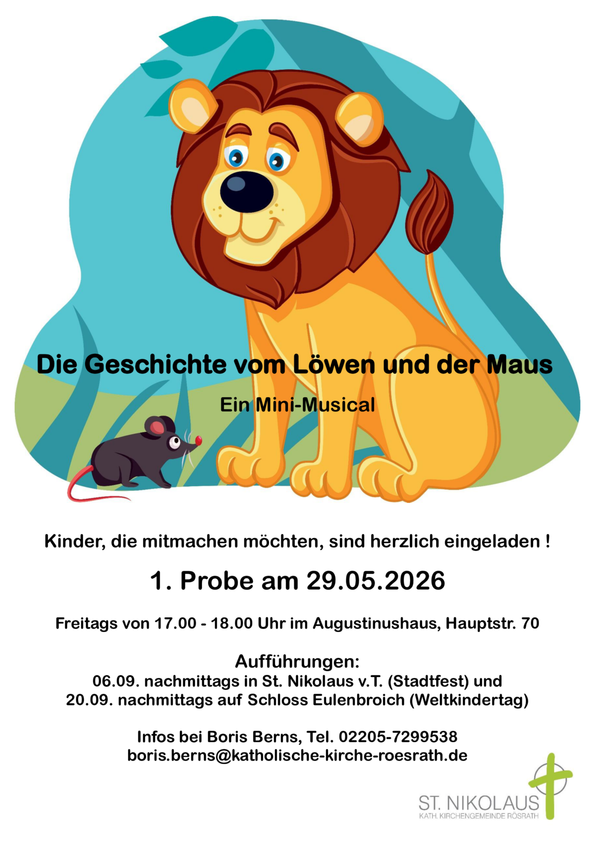 Einladung Löwe und Maus (c) iStockphoto