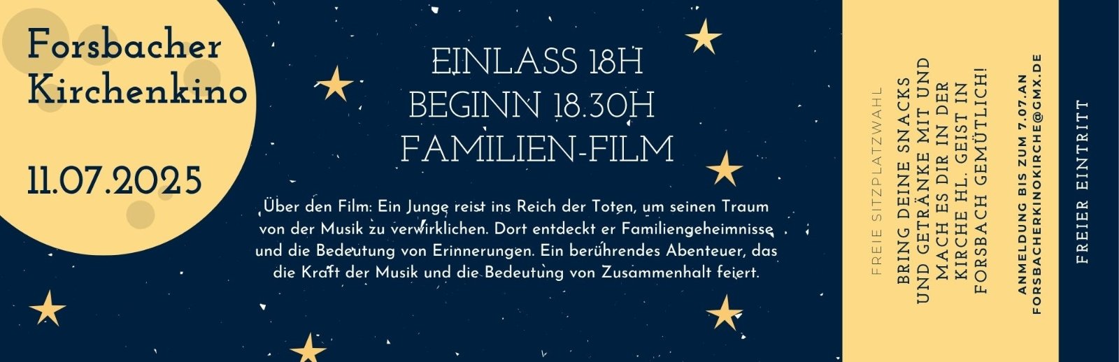 KirchenKino (c) Kath. Kirchengemeinde St. Nikolaus Rösrath