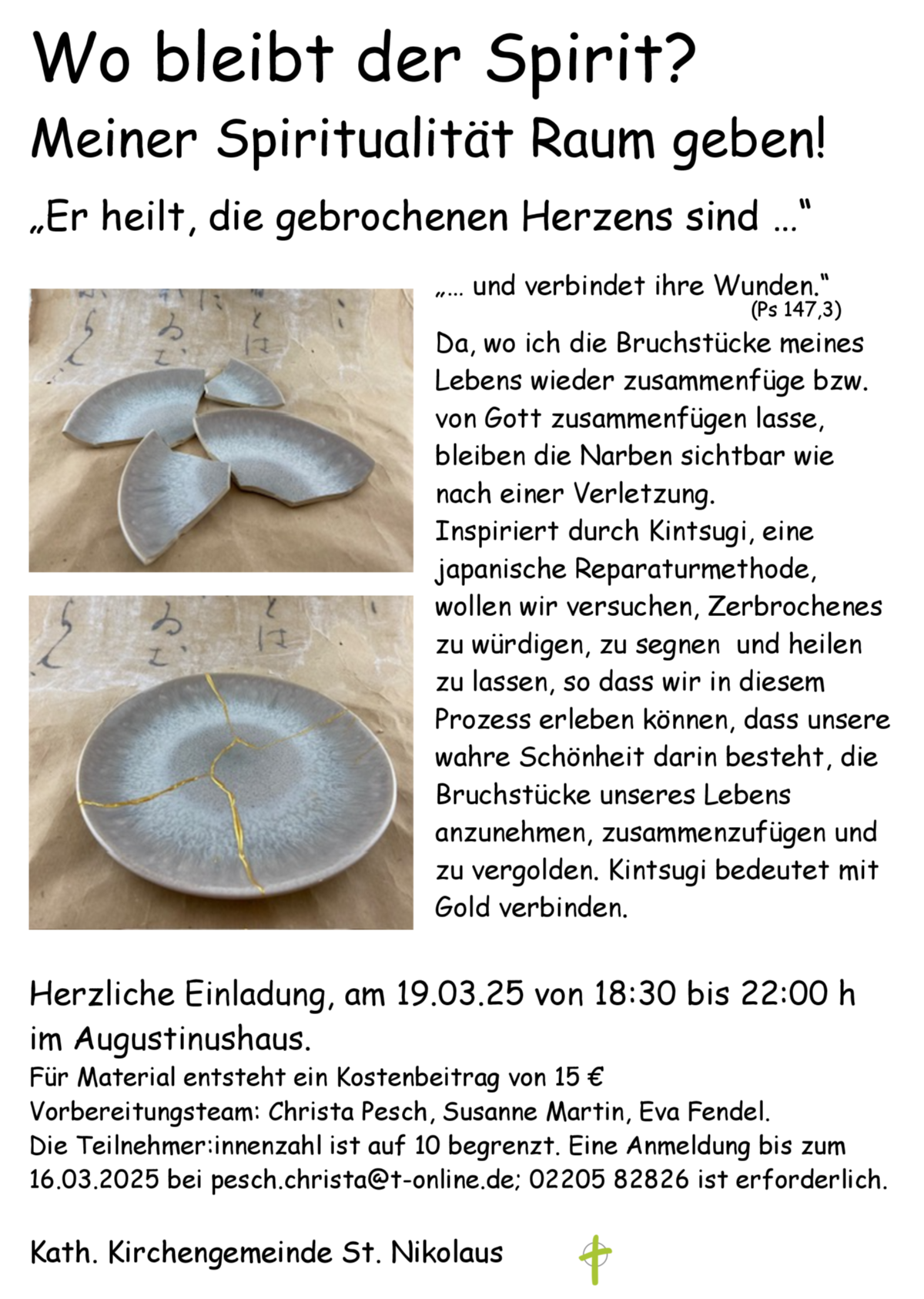 Wo bleibt der Spirit_19.03.2025 (c) Kath. Kirchengemeinde St. Nikolaus Rösrath
