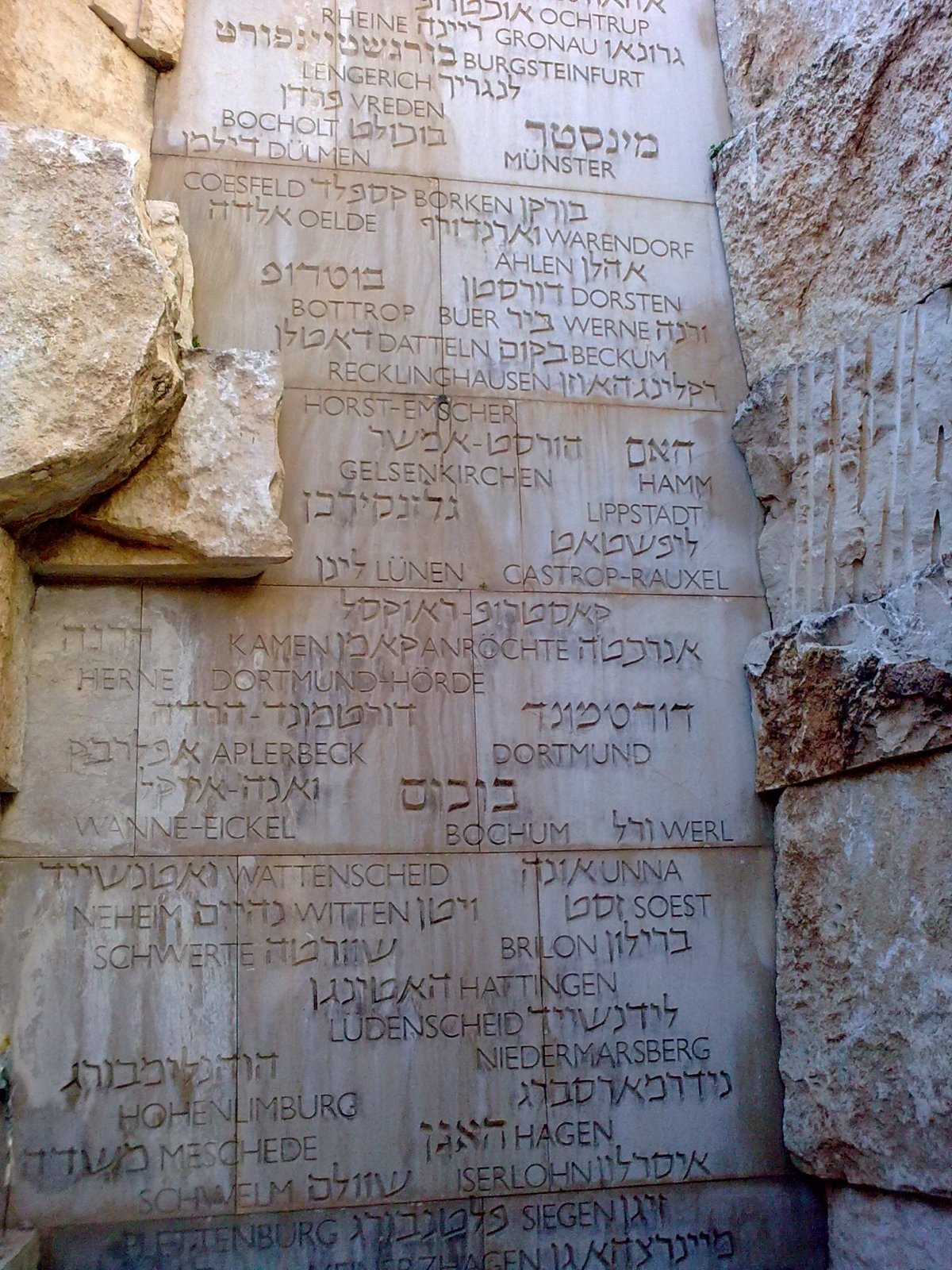 Yad Vashem - Holocaust Gedenkstätte in Jerusalem_Erzbistum Köln (c) Anna Maria Niem